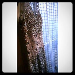 Rhinestone mermaid dress